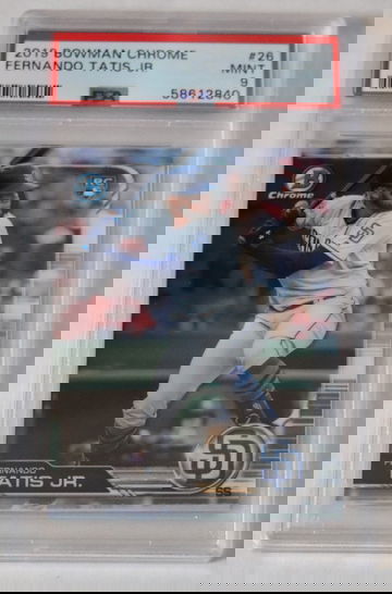 2019 Bowman Chrome Fernando Tatis Jr PSA 9