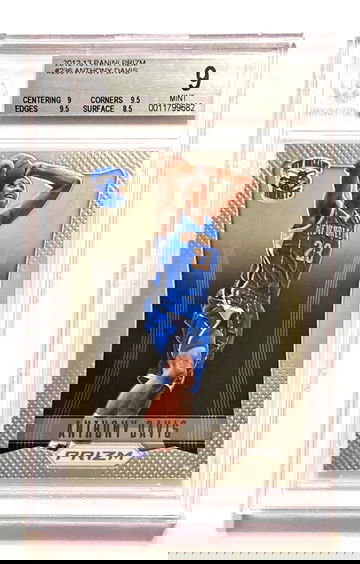 2012-13 Panini Prizm Anthony Davis #236 Rookie BGS 9 Mint