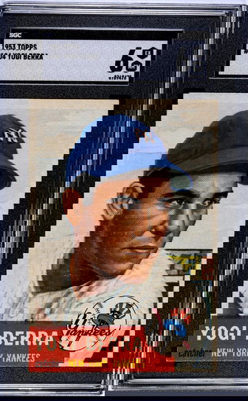 1953 Topps #104 Yogi Berra SGC 6