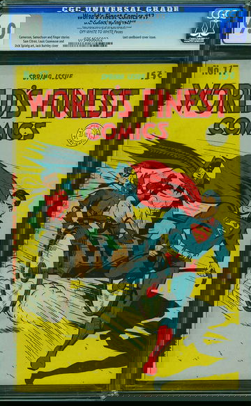 WORLD'S FINEST COMICS #17, CGC 9.0 VFNM