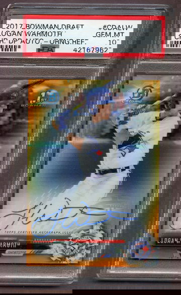 Logan Warmoth /25 PSA 10