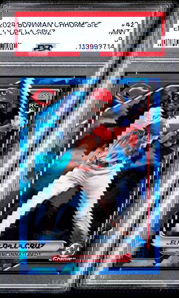 2024 Bowman Chrome #42 Elly De La Cruz PSA 9