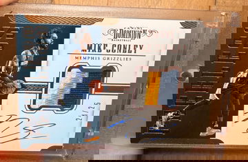 2017 Panini Dominion Mike Conley Jersey Auto Patch Bronze /25