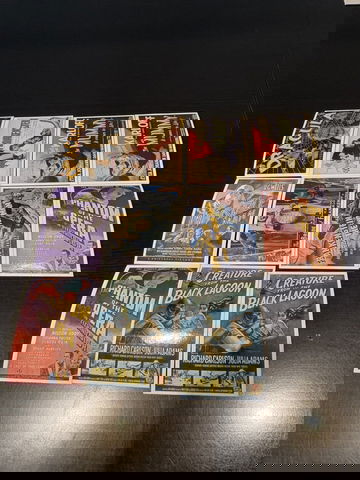 1996 Universal Monsters of the Silver Screen Stickers Near Complete Set + Extras