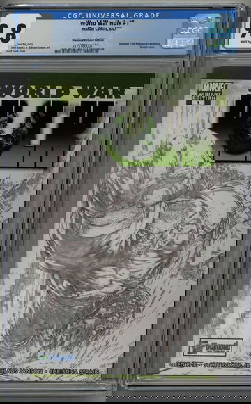 World War Hulk 1 CGC 9.8 Diamond Retailer Edition