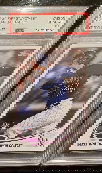 2013 Topps Update Nolan Arenado PSA 10