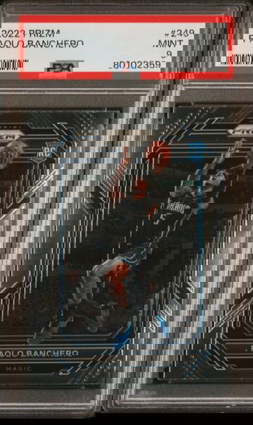 2022 Panini Prizm Paolo Banchero #249 PSA 9 [BK-1A.35]