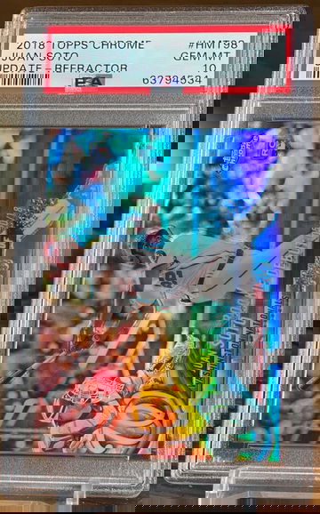 2018 Juan Soto RC Refractor Rookie Non Auto /250