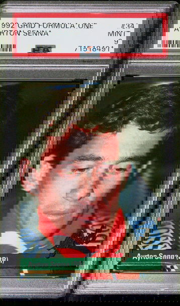 1992 Grid Formula One F1 Ayrton Senna #34