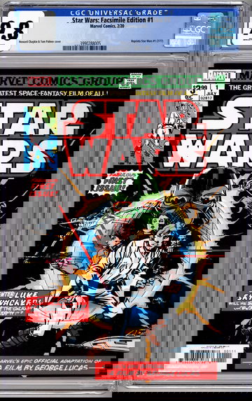 STAR WARS #1 CGC 9.8 FACSIMILE ED REPRINT 1977 “A NEW HOPE” MOVIE ADAPTATION 2020