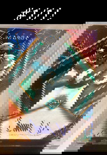 Trevon Walker 2022 Wild Card Auto Mania 1/1!