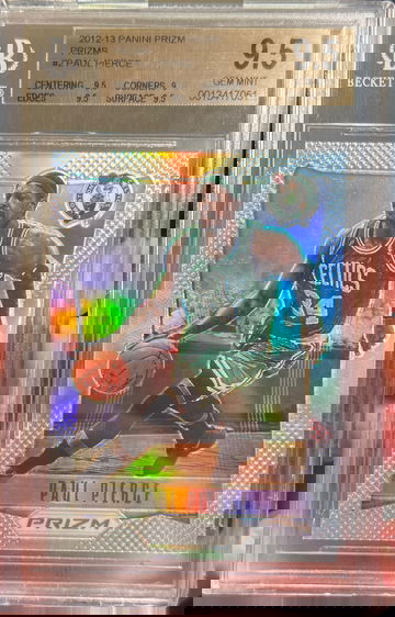 2012 Panini Prizm Paul Pierce Silver Prizm BGS 9.5