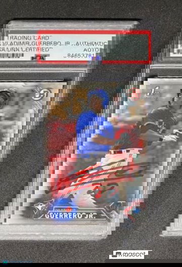 Vladimir Guerrero Jr - Bowman Prospects #BP55 Blue Jays RC  Rookie Auto PSA Auth