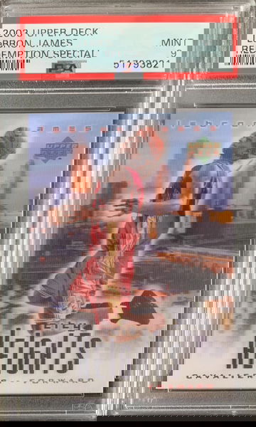 2003 LeBron James Upper Deck City Heights Rookie Card