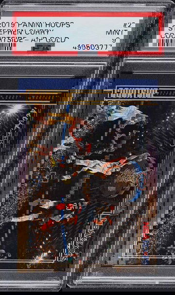 2019 HOOPS COURTSIDE ARTIST PROOF GOLD STEPHEN CURRY /10 #2 PSA 9 (Pop: 1, none higher)