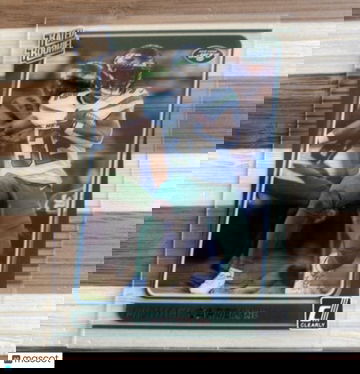 🔥2021 Panini Clearly Donruss MICHAEL CARTER RC Rated Rookie New York Jets