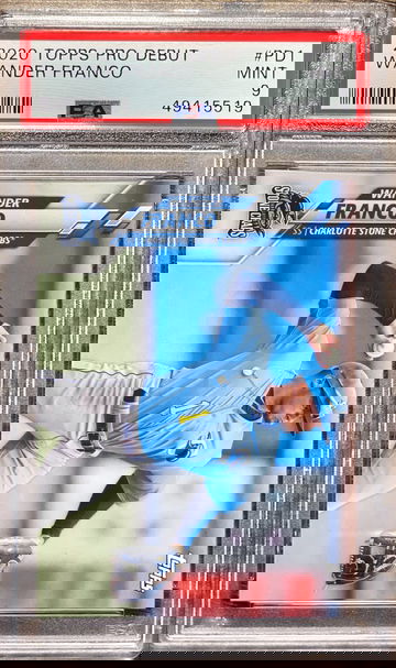 Wander Franco 2020 Topps Pro Debut PSA9 Mint 