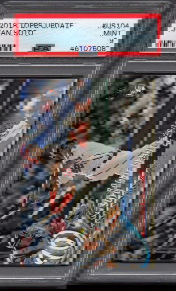 2018 Topps Update #104 Juan Soto PSA 9 RC