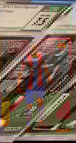 2020-21 Panini Megacracks Trincao CSG 7.5