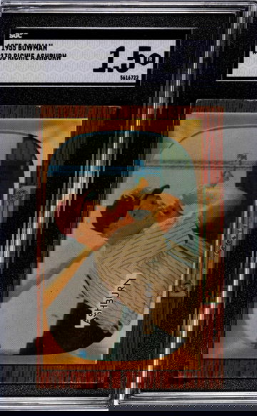 1955 Bowman Richie Ashburn #130 SGC 1.5