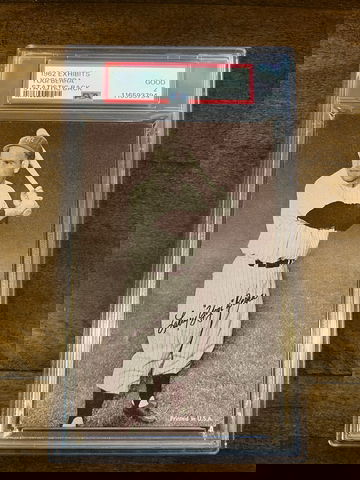 1962 Exhibits Berra - Stats Back