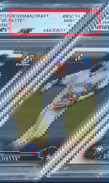 2016 Bowman Draft Bo Bichette Chrome #BDC74 PSA 9