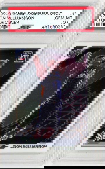 Zion Williamson Optic 'The Rookies' PSA 10