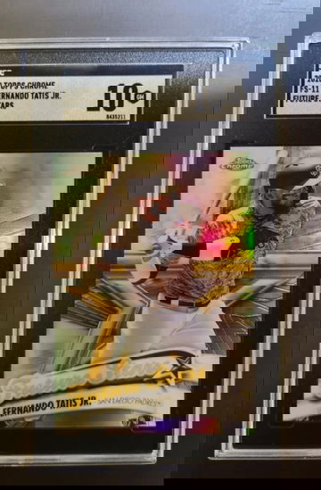 Fernando Tatis Jr. FS-11 2020 Topps Chrome Future Stars SGC 10 GM, Padres