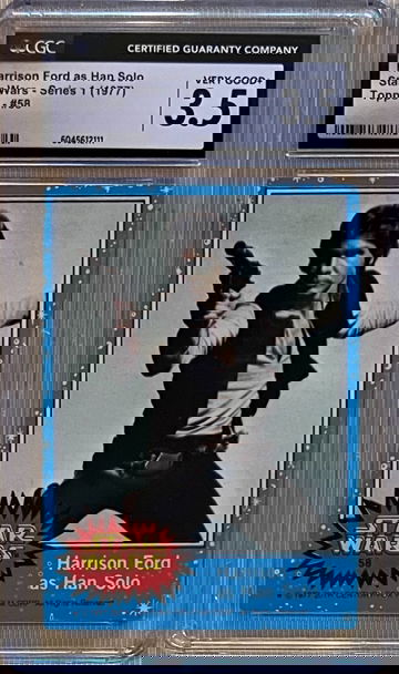 1977 Topps Star Wars Series One #58 Han Solo CGC 3.5