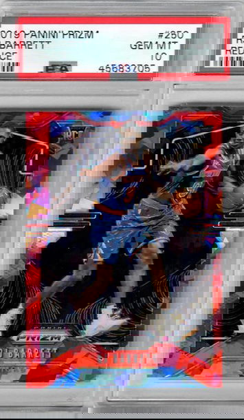 2019 Panini Prizm 250 RJ Barrett Red Ice