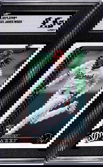 2025 Topps #181 James Wood SGC 9.5