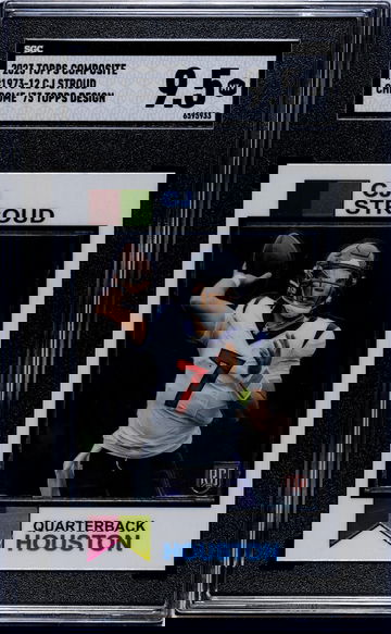 2023 Topps Composite #1973-12 Cj Stroud Chrome '73 Topps Design SGC 9.5