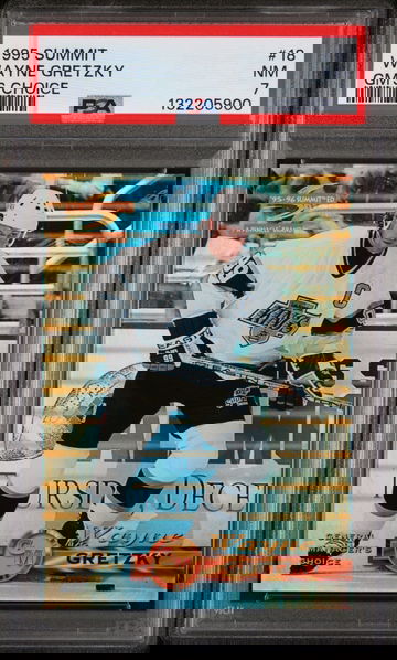 1995 Summit Gm's Choice Wayne Gretzky #18 PSA 7