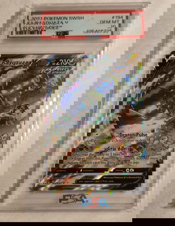 2021 Pokemon SWSH RAYQUAZA V #194 PSA 10