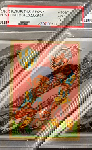 1967 Figuritas Sport J. Puntorero/R. Salome PSA 3