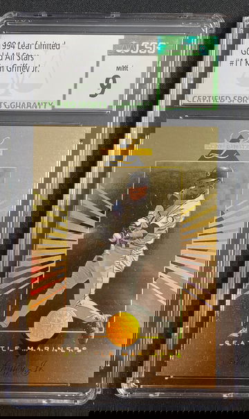 1994 Leaf Limited Gold All Stars /10000 Ken Griffey Jr #11, CSG 9 Mint