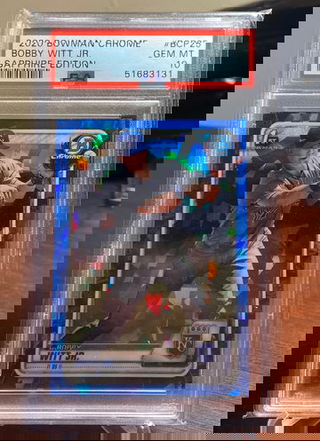 2020 Bowman Chrome Sapphire PSA 10