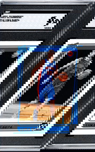 2021-22 Panini Donruss Basketball Rated Rookie #214 Luka Garza - Graded SGC 9 MT Mint RC 🏀