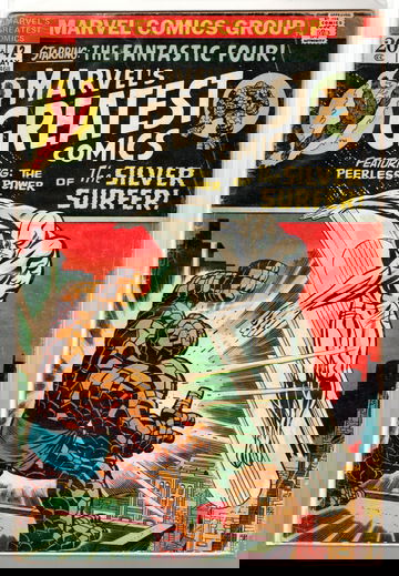 1969-75 Marvel 's Greatest Comics Lot of 11 Each Mostly FF Reprints Mid Grade