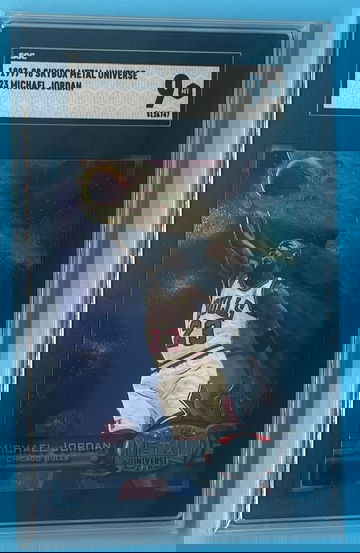 Michael Jordan 1997-98 Metal Universe SGC 9