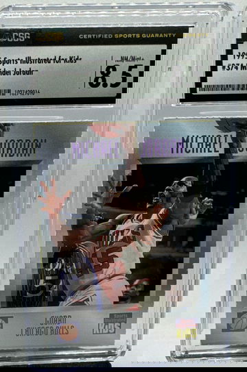 Michael Jordan 1995 Sports Illustrated for Kids #374 SI CSG 8.5