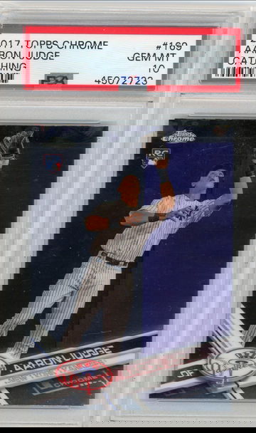 2017 Topps Chrome Aaron Judge PSA 10