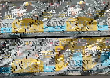 2020 Panini Select Football Lot of 3 Target Mega Boxes and 2 Target Blaster Boxes