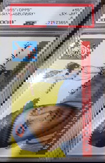 1955 Topps Jablonski PSA6