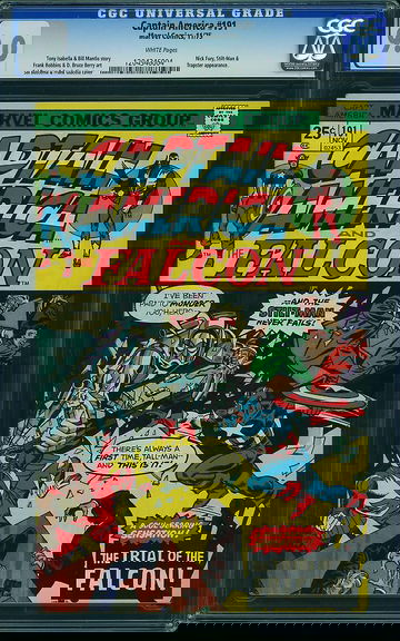 CAPTAIN AMERICA #191, CGC 9.0 VFNM