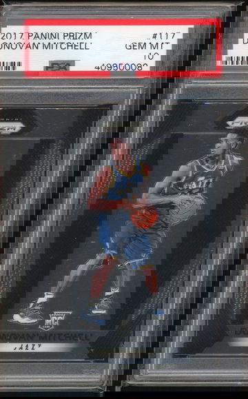 2017 Panini Prizm Donovan Mitchell PSA 10