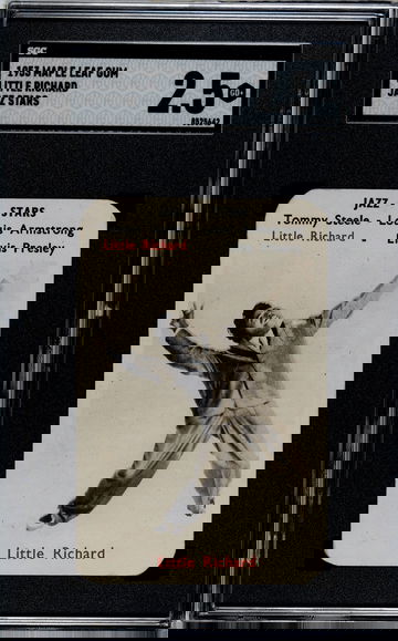 1953 Maple Leaf Gum Little Richard Jazz Stars SGC 2.5