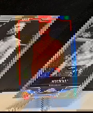 2025 Topps Chrome UFC  Bo Nickal  Prism Refractor SP  #76