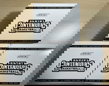 3x Lot of 2020-21 Panini Contenders NBA Fat Pack Box of 12