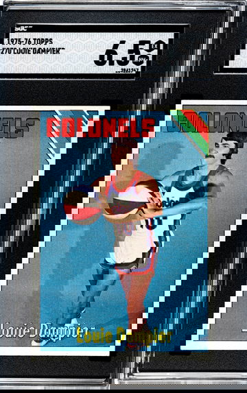 1975-76 TOPPS #270 LOUIE DAMPIER COLONELS ABA STAR